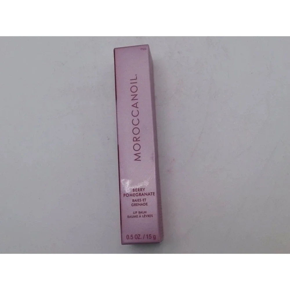 Moroccanoil -  Lip Balm Hydrating Argan ButterBerry Pomegranate,BRAND NEW IN BOX
